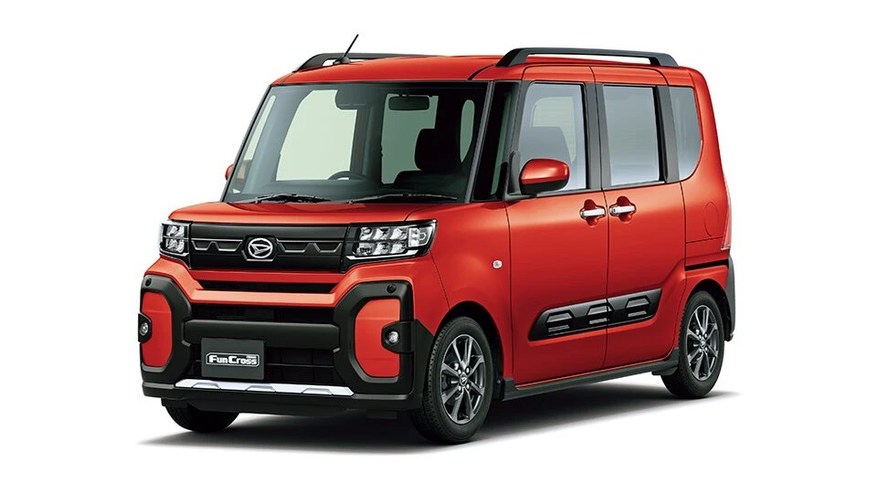 カーリース車両 ダイハツ　タント ファンクロスの画像